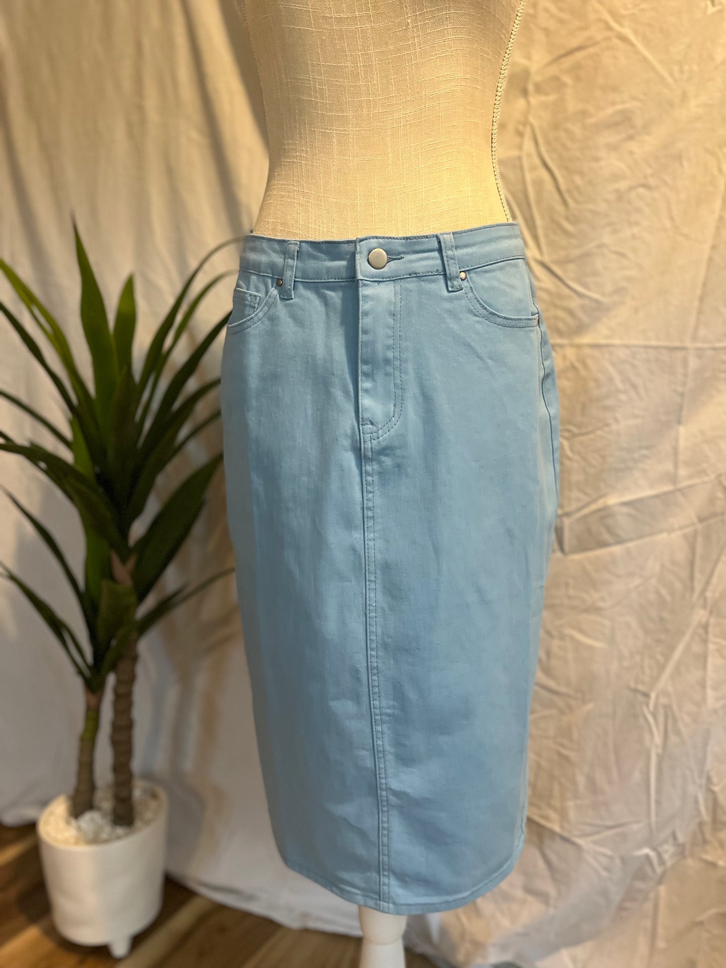 JDA- Colored Denim Skirts