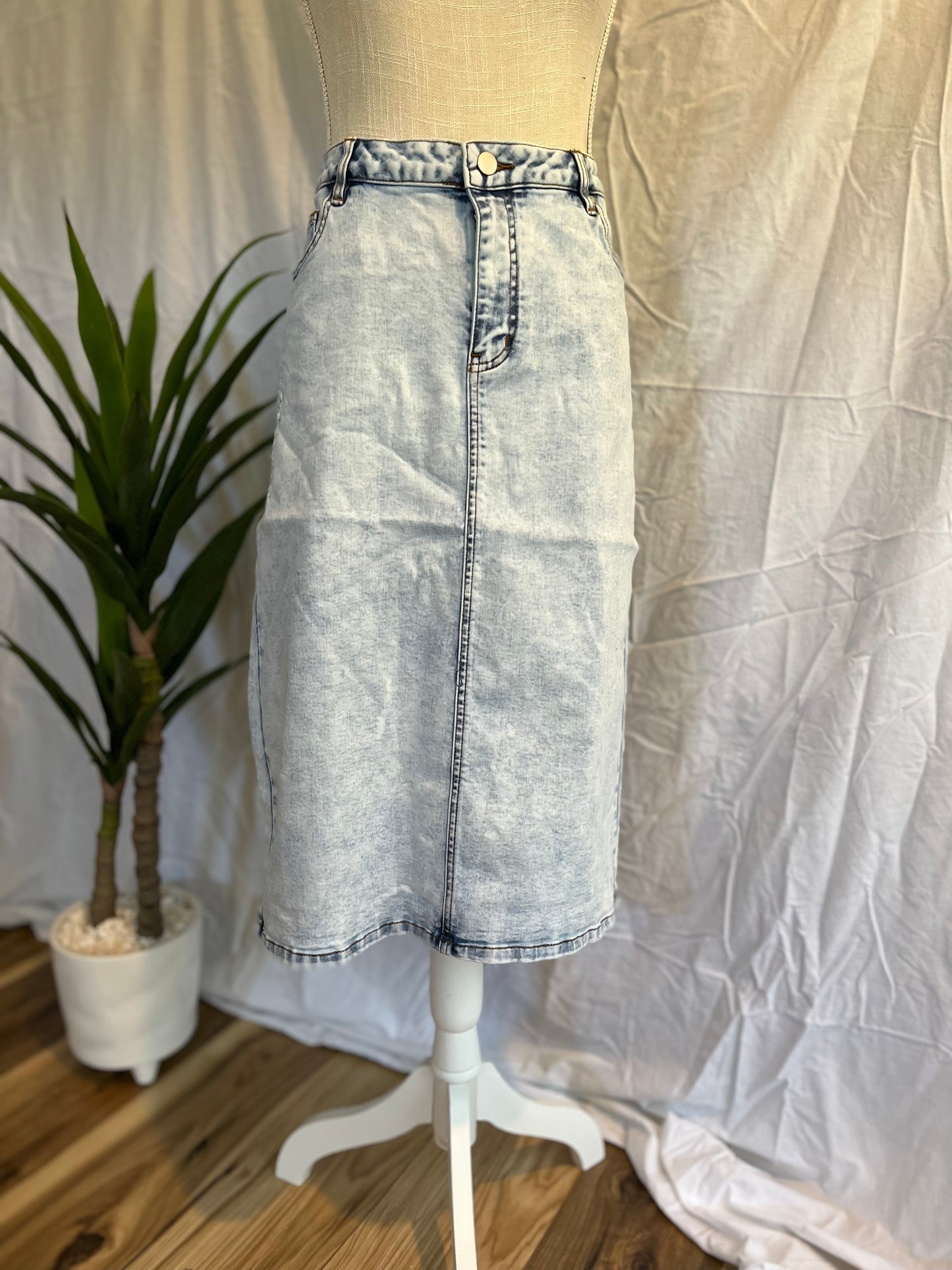 JDA- Acid Wash Skirt