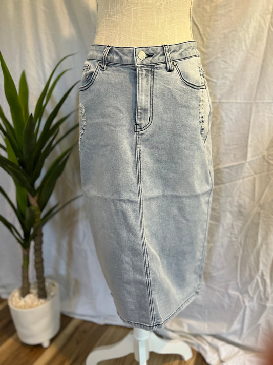 JDA-"Cali" Distressed Denim