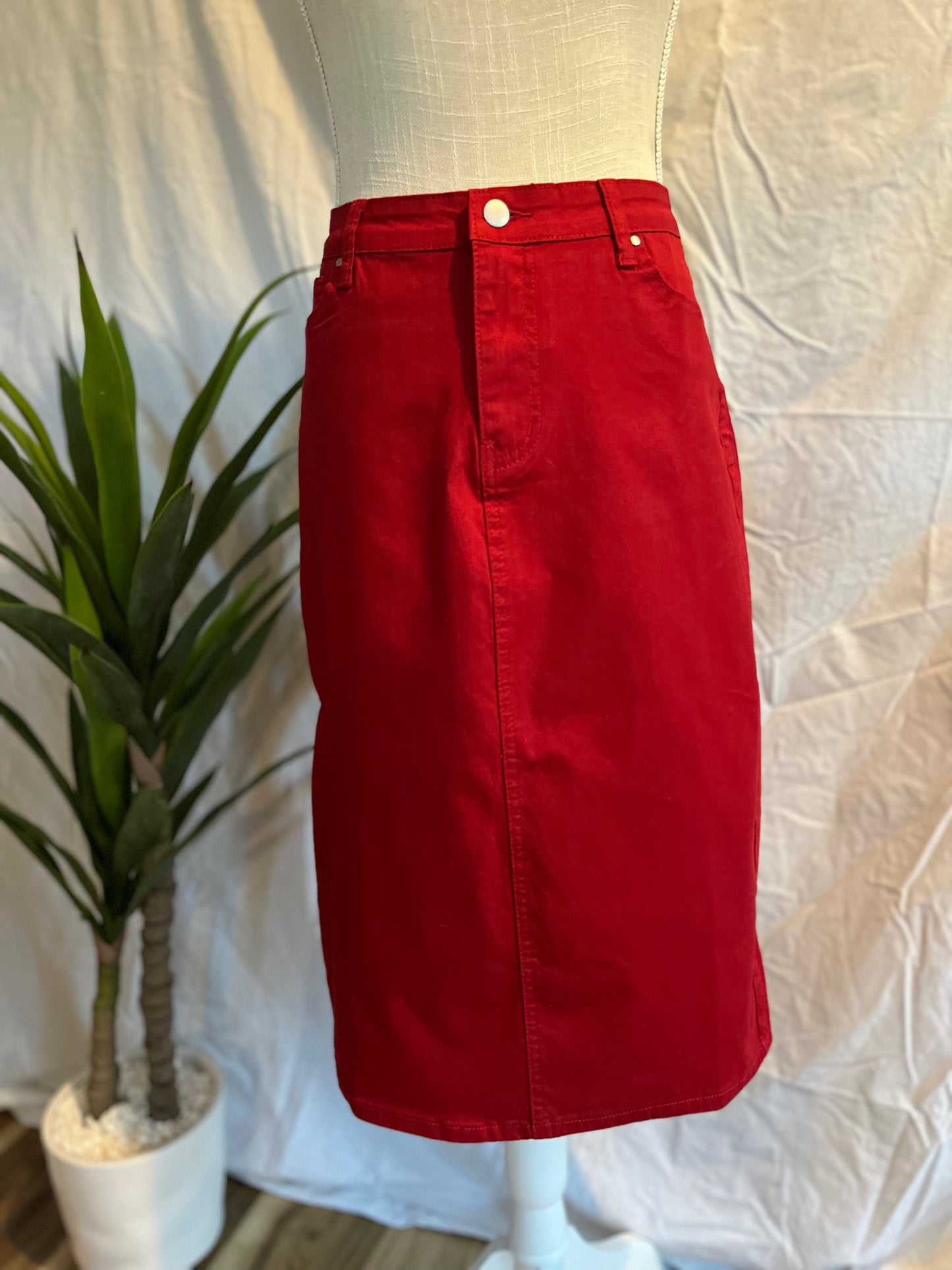 JDA- Colored Denim Skirts