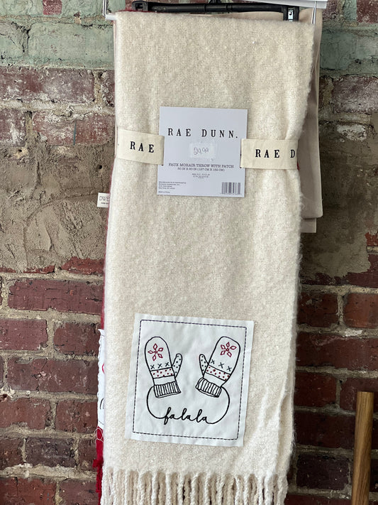 Rae Dunn Throw Christmas