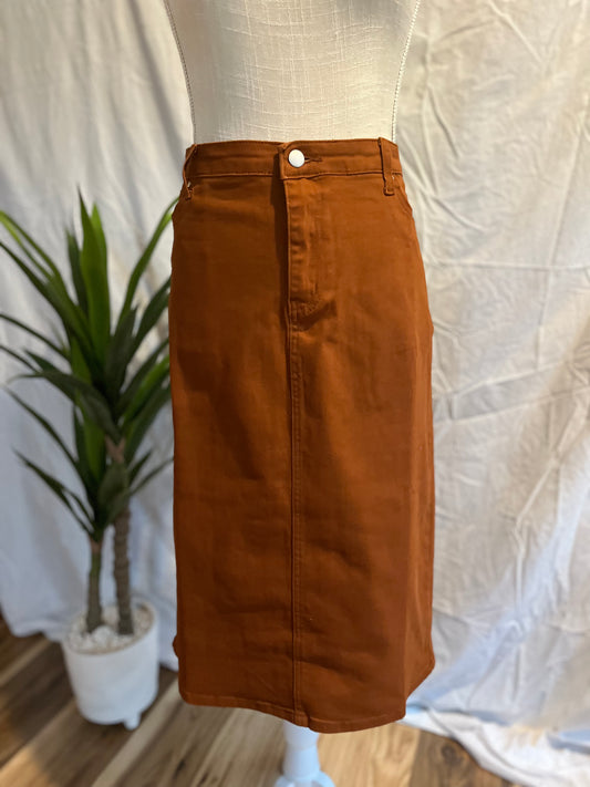 JDA- Colored Denim Skirts